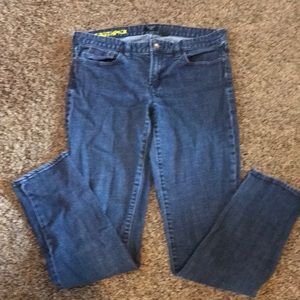 J. Crew Dark Wash Toothpick Jeans